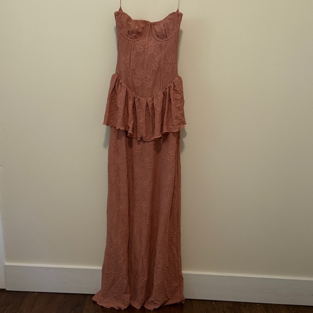 WeWoreWhat Dusty Pink Dress